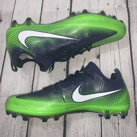 Nike Vapor Football Cleats SEAHAWKS Green - Picture 8 of 9